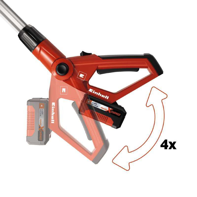 Кусторез аккумуляторный Einhell GE-HH 18/45 Li T-Solo Киев - изображение 5
