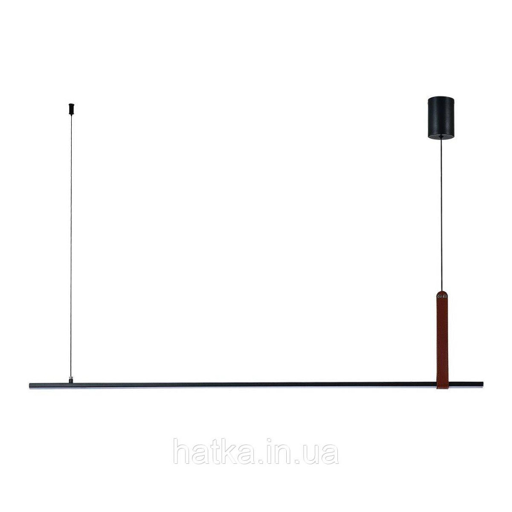 Светодиодный подвесной светильник G 2810/1100 44W Черный+Искусственная кожа Киев - изображение 2