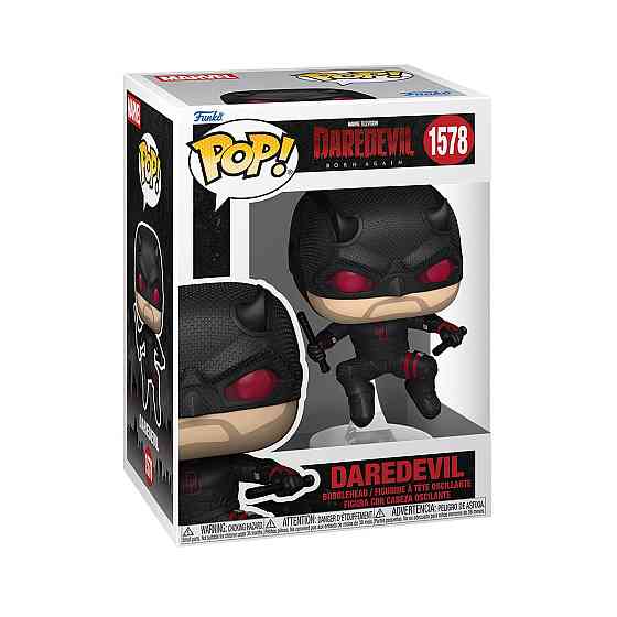 Ігрова фігурка Funko POP! серії Шибайголова: Народжений наново - Шибайголова (чорний костюм) Дніпро