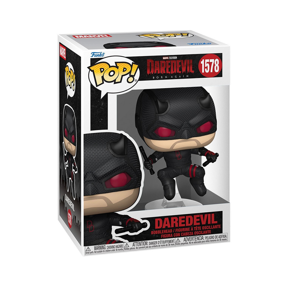 Ігрова фігурка Funko POP! серії Шибайголова: Народжений наново - Шибайголова (чорний костюм) Дніпро - фото 1