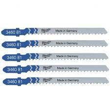 Полотна для лобзика T218A MILWAUKEE, 75мм/ крок зуба 3,0мм, (5шт), (фігурний різ універсальні) Одеса - фото 2