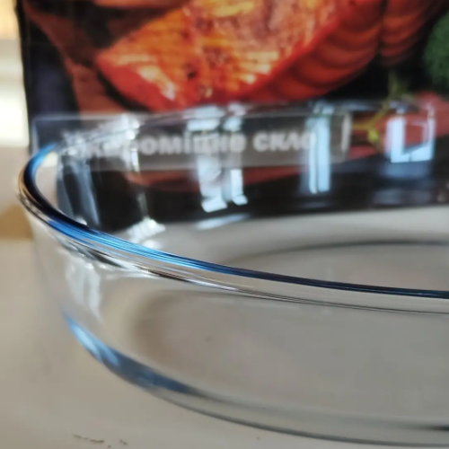 Ємність для запікання 25*17*6см овальна жароміцне скло 50011-02 S&T Житомир