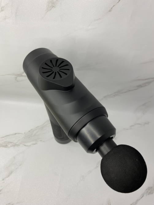 Б/В Перкусійний масажний пістолет Zerolia Massage Gun, 30 швидкостей, сенсорний LCD-дисплей, акумулятор 2500 мА·год Київ - фото 9