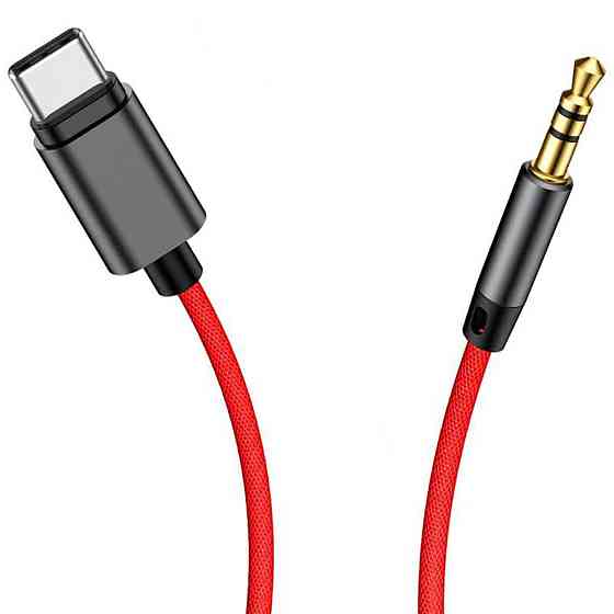 Аудiо-кабель Baseus Yiven Type-C male To 3.5 male Audio Cable M01 Black Київ