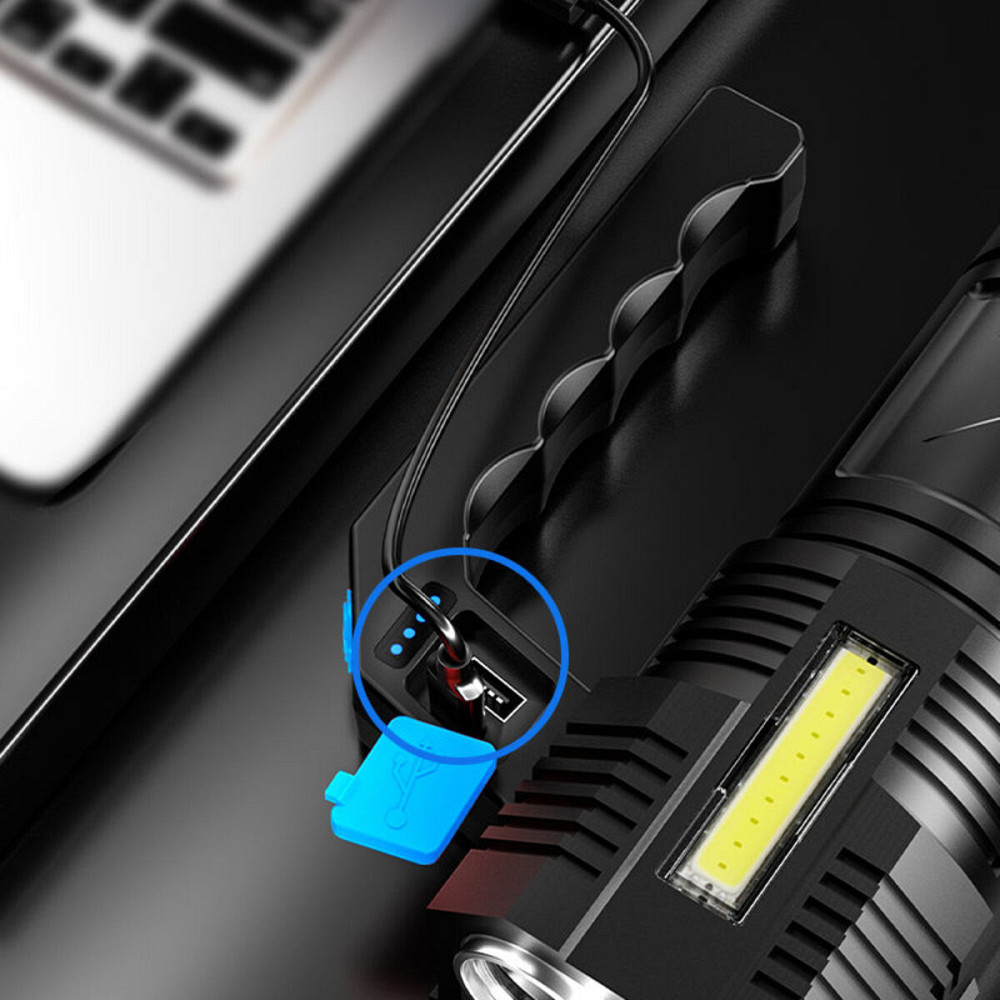 SIRIUS Ліхтарик Sirius TL-9328 перезарядний ручний 4*LED+COB Коломыя - изображение 7