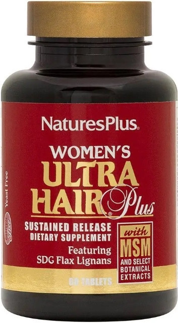 Вітаміни для волосся для жінок Nature's Plus Women's Ultra Hair Plus 60 таб Київ - фото 1