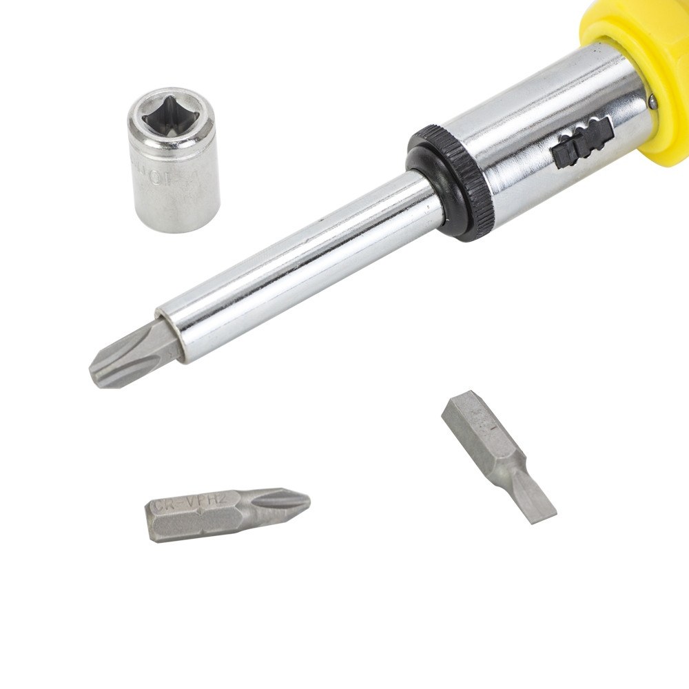 Sigma Отвертка с реверсом + насадки торцевые 1/4” 27шт CrV SIGMA (4002121) Коломыя - изображение 6