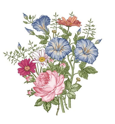 Термонаклейка для одежды аппликация Воздушный шар Цветы Киев - изображение 1