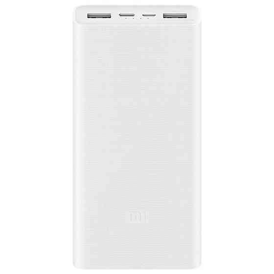 УМБ Xiaomi Mi Redmi Power Bank 20000 mAh micro-USB Type-C быстрая зарядка белый Киев