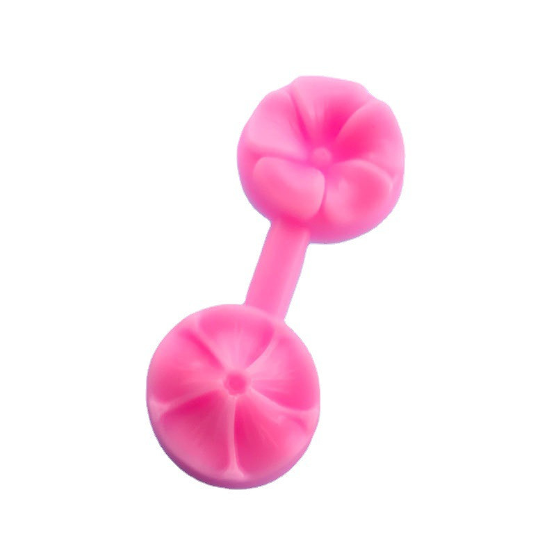 Молд для фоамірану Квітка 80 на 30 мм рожевий Київ - фото 8