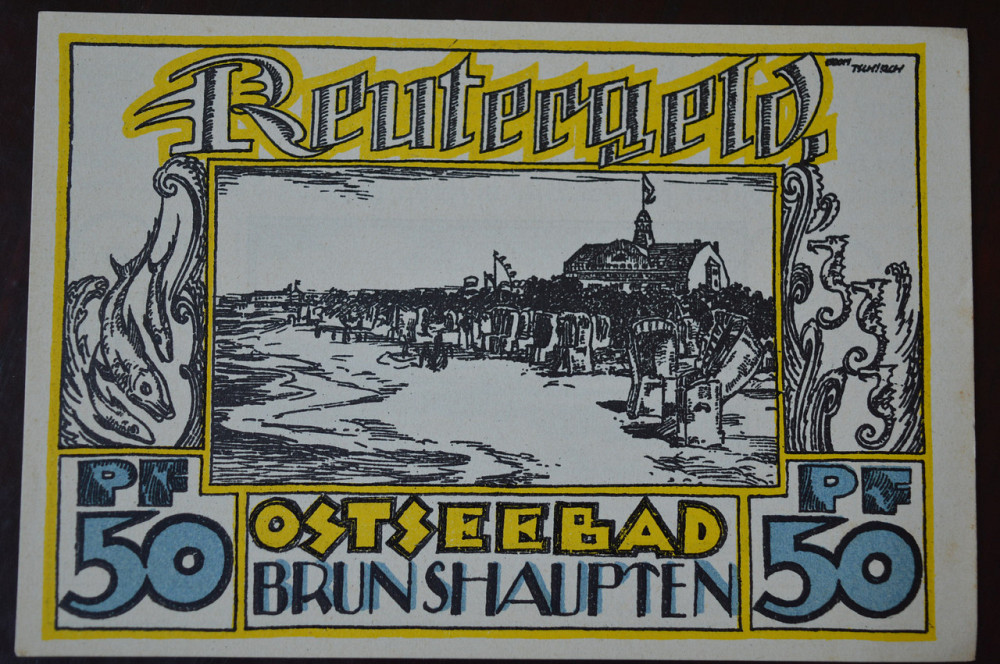 Германия. Нотгельд. 50Pf ( 8 ) Полтава - изображение 1