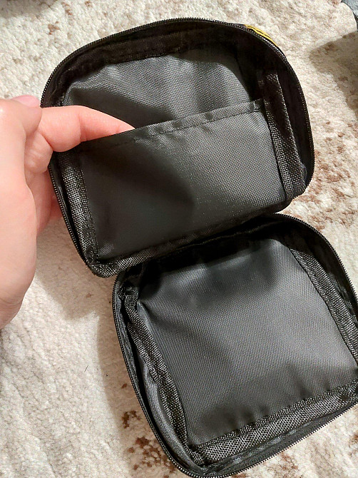 Органайзер косметичка для гигиенических салфеток и прокладок дорожняя раскладывается на молнии Lemon Винница - изображение 4