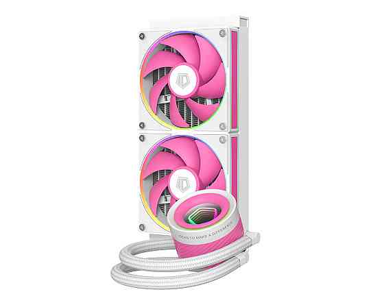 Система водяного охолодження ID-Cooling FX240 INF Pink ( білий з рожевим ) Харьков