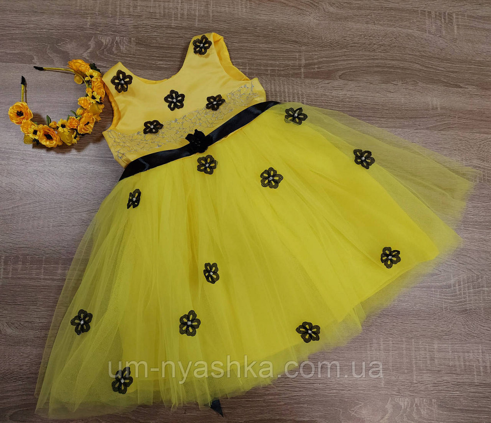 Пишне ошатне плаття з квітами Кривий Ріг - фото 2