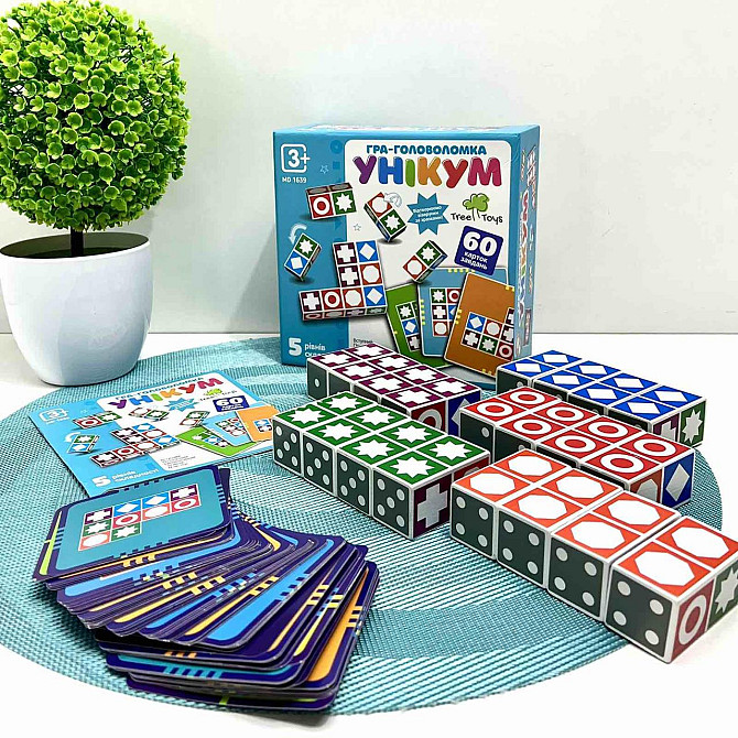 Дерев'яна іграшка Tree Toys Унікум гра-головоломка (MD 1639) Чернігів - фото 1