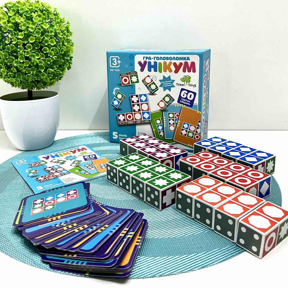 Дерев'яна іграшка Tree Toys Унікум гра-головоломка (MD 1639) Чернигов - изображение 1