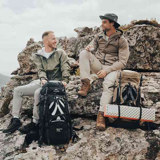 Рюкзак туристичний Naturehike NH70B070-B, 70 л + 5 л, світло-коричневий Київ