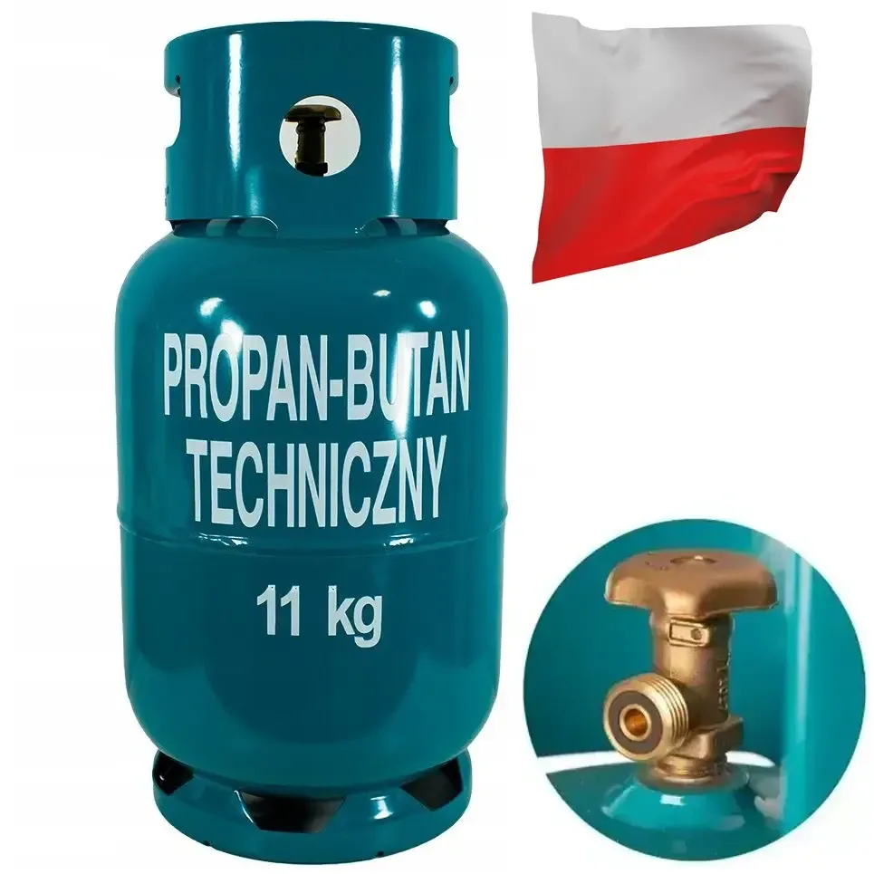 Газовий балон з вентилем 11 кг ,27 літрів пропан-бутан (без газу) VItkovice Milmet (S71-011) Нововолинськ - фото 1