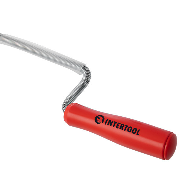 Трос для чистки труб, 9 мм × 10 м, пробивной наконечник INTERTOOL HP-1007 Киев - изображение 4