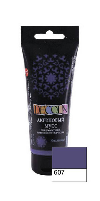 Фарба акріловамусс "Професійна" 352493 фіолетова, 100мл, шт Київ - фото 1