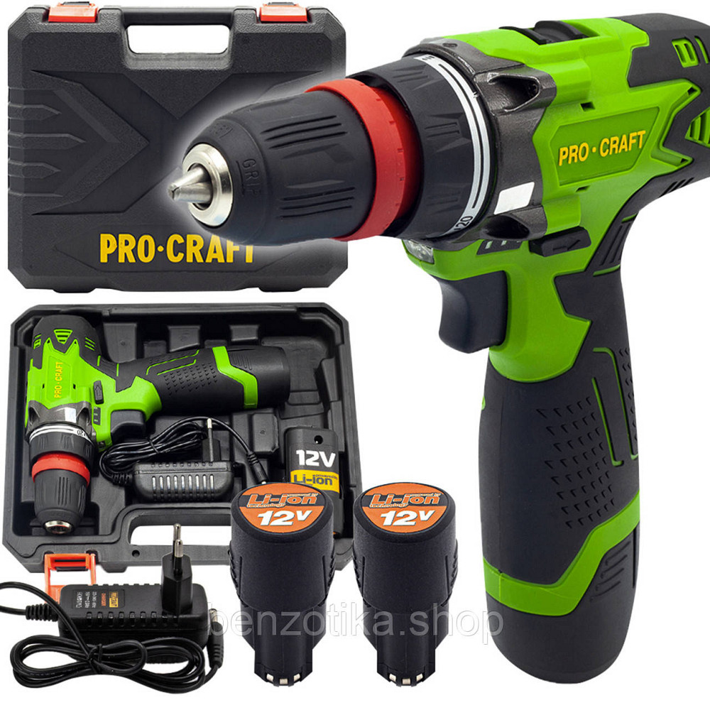 Шуруповерт Procraft PA12DFR Universal Киев - изображение 1