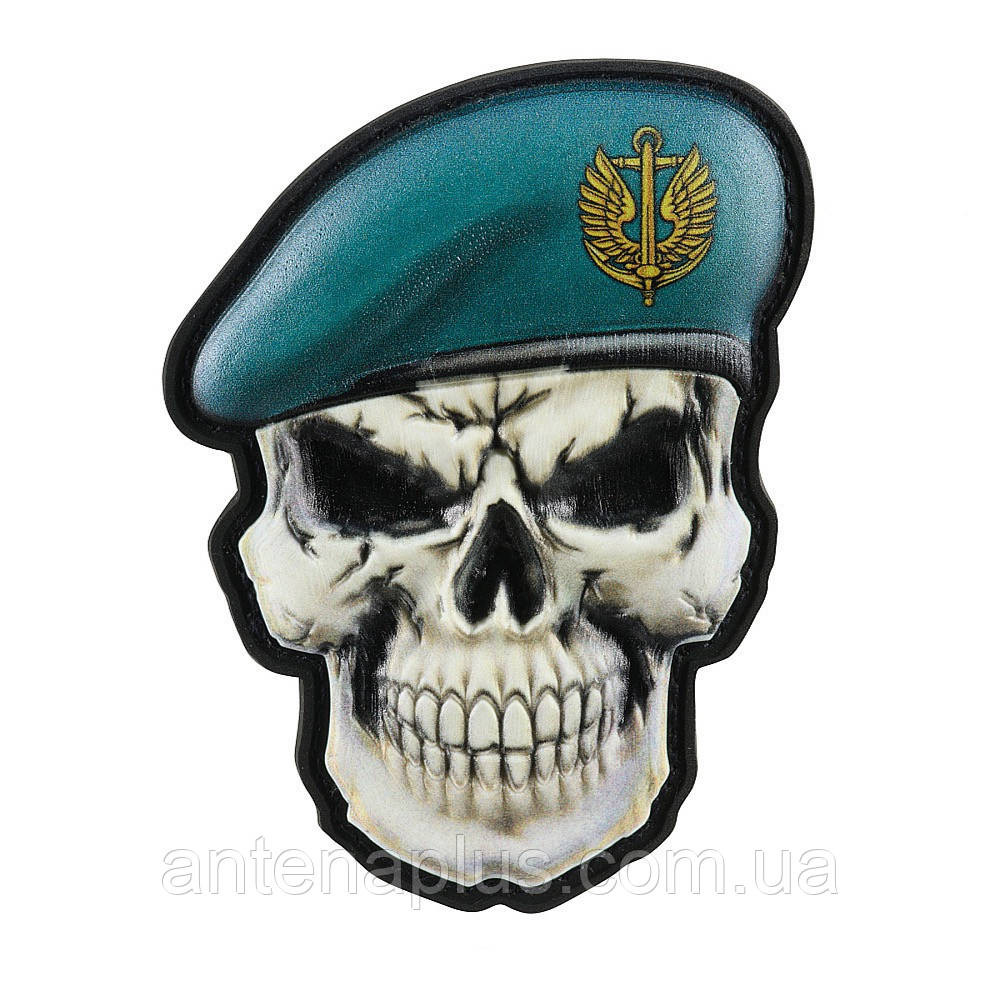 Череп в берете Морской пехоты шеврон / патч Киев - изображение 3