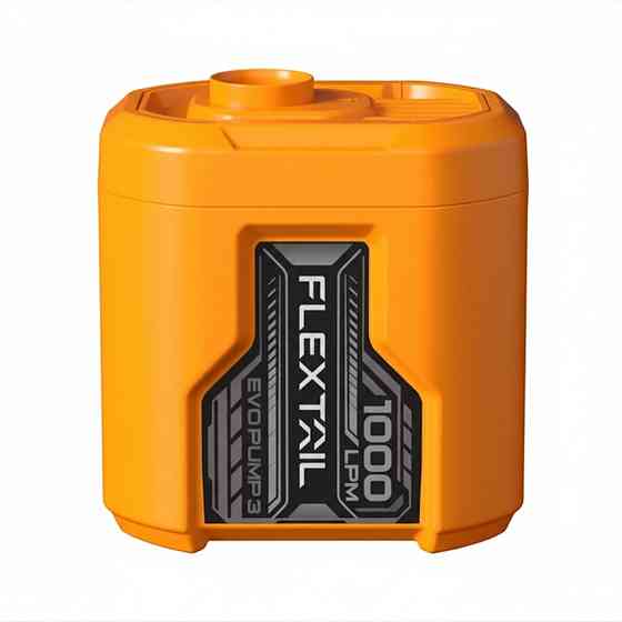 Портативный воздушный насос Flextail Evo Pump 3, 1000 л/мин, оранжевый Ровно