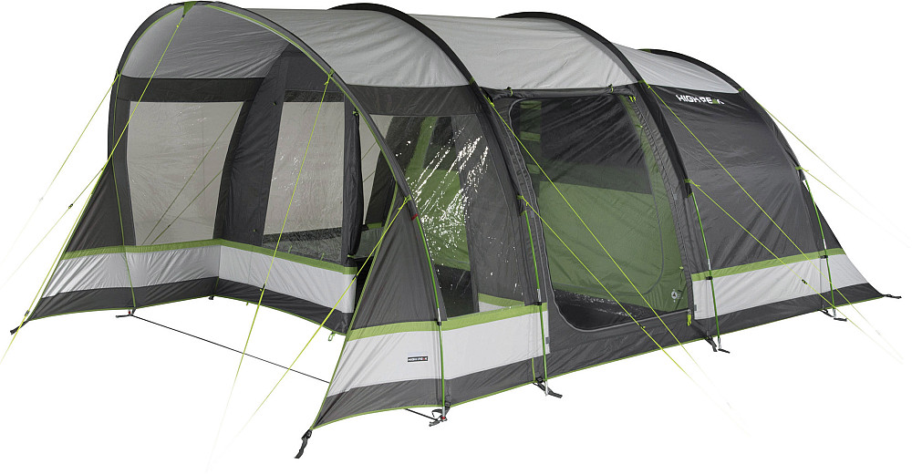 Палатка пятиместная High Peak Garda 5.0 Light Grey/Dark Grey/Green (11823) Киев - изображение 2