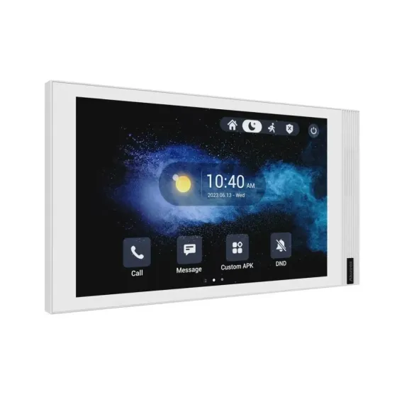 Відеодомофон 8” WiFi Akuvox S563W White SIP Android з Bluetooth (00-00002754) Киев