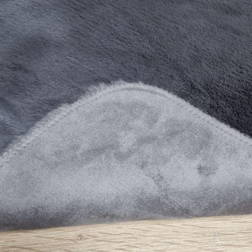 Килимок для підлоги з еко-хутра ТМ Dariana Elegant 75*150 см темно-сірий Житомир - изображение 9