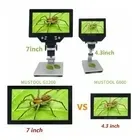 Цифровий мікроскоп G1200, екран 7", камера 12 Мп, збільшення до 1200X, LED-підсвітка, фото і відео Київ - фото 8