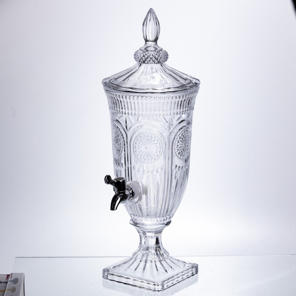 Лимонадниця Sunflower 2л з краном HP-19-289 глек лимонадник диспенсер для напоїв прозорий Коломия - фото 3