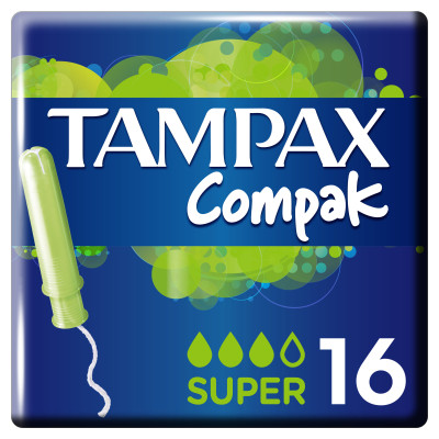 Тампоны Tampax Compak Super с апликатором 16 шт. (4015400219712/4015400219743) Винница - изображение 2