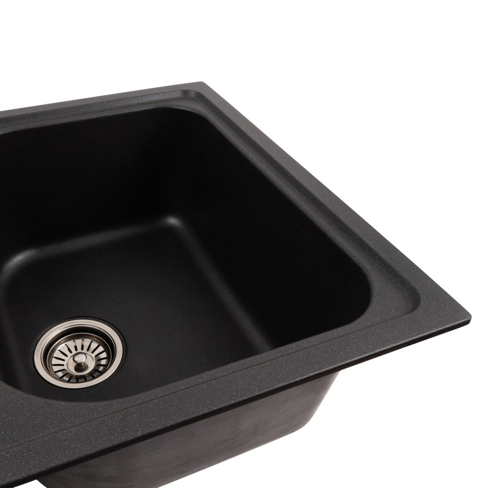 Гранітна мийка для кухні Platinum 7950 Equatoria матовий Моріон Коломия - фото 3