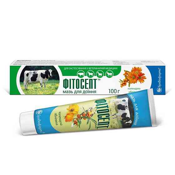 Фитосепт мазь для доения 100 г туба, Бровафарма Винница