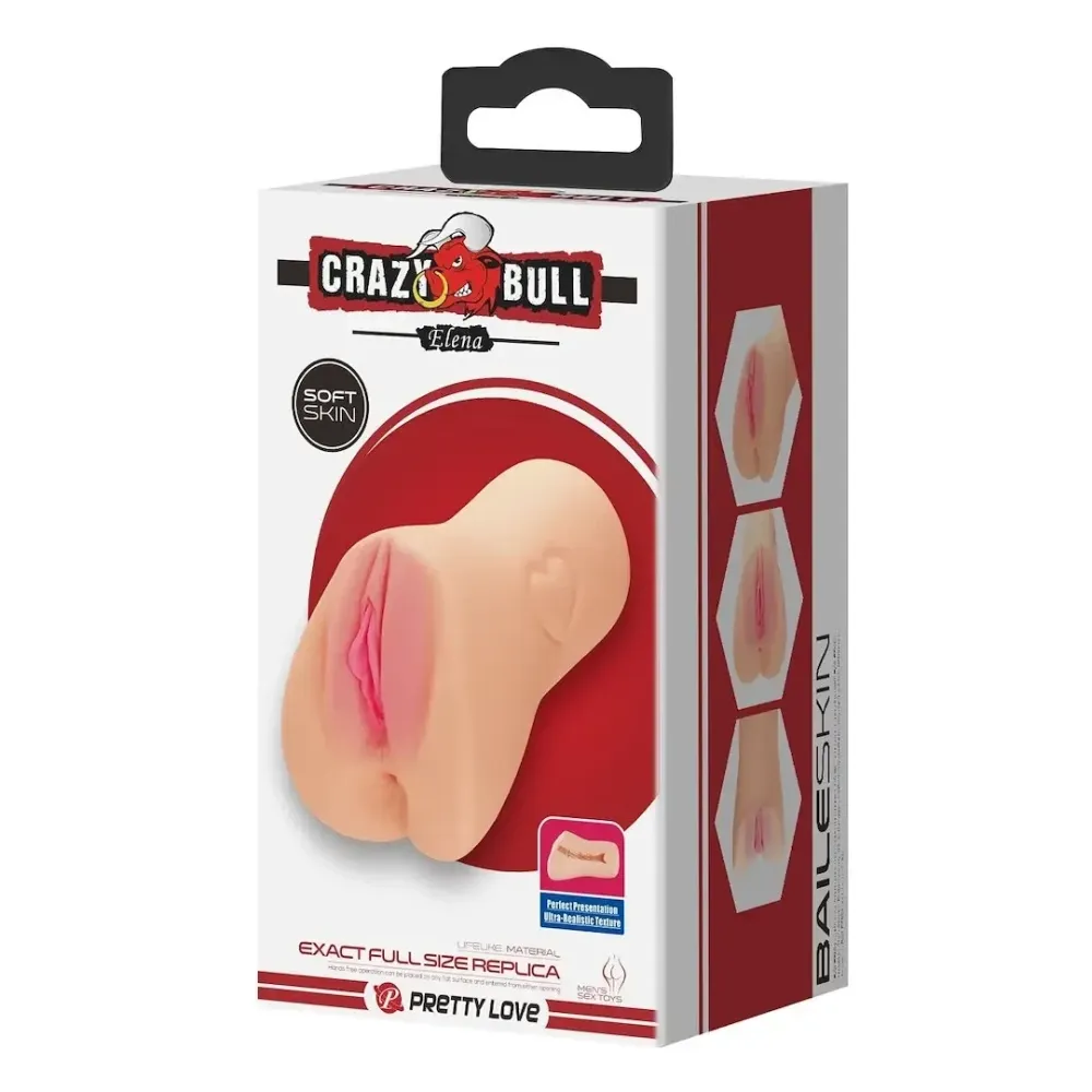 Мастурбатор вагина Crazy Bull - Elena soft skin, BM-009238N Sex Aura Киев - изображение 2