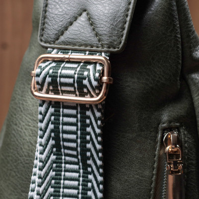 Сумка Vintage Из экокожи Зеленая (22745) Винница - изображение 5