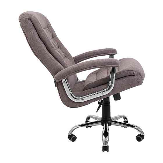 Офисное Кресло Руководителя Prinston М1 Tilt Хром Капучино Киев