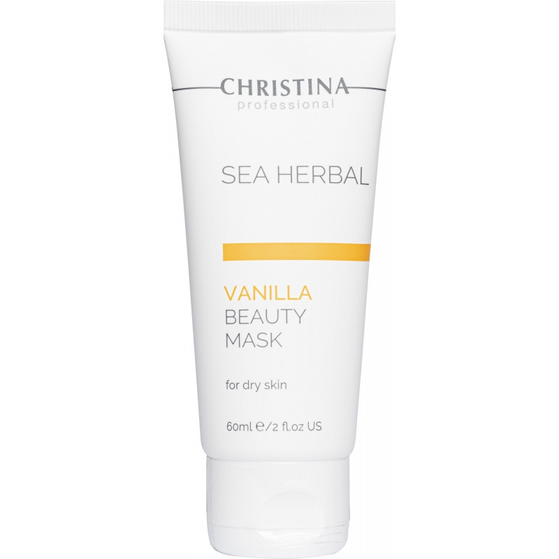 Ванильная маска красоты для сухой кожи Christina Sea Herbal Beauty Mask Vanilla 60 мл Днепр - изображение 1