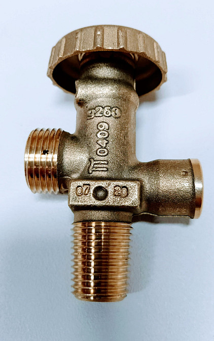 Вентиль пропановый баллонный  19.2 с клапаном CAVAGNА ( Италия ) Киев - изображение 3