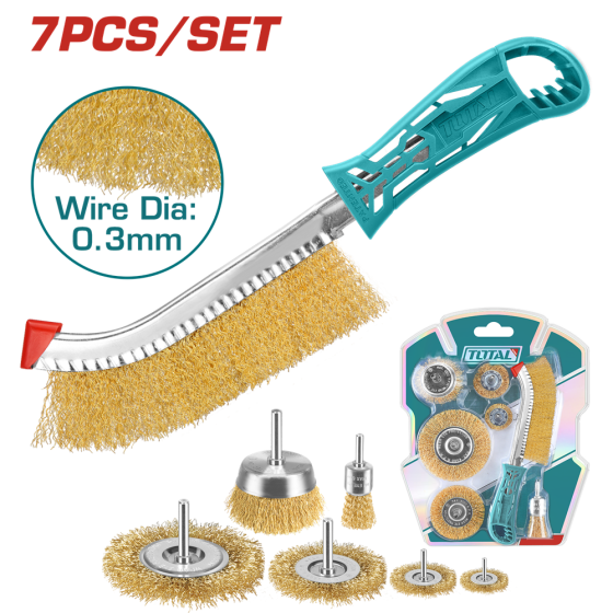 Набор проволочных щеток TOTAL TAC310071 (7090266) Киев