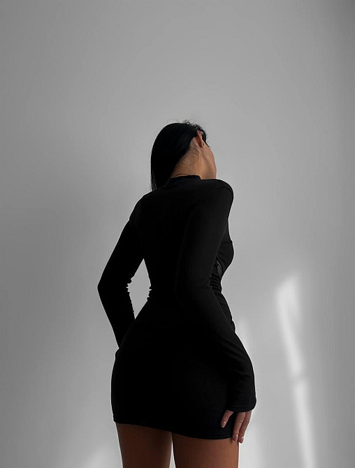 Женское обаятельное мини платье с имитацией корсета турецкая ангора puma Одесса - изображение 2