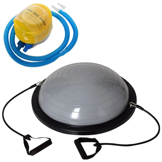 Балансировочная платформа с эспандером Bambi MS 2609-2 диаметр 60 см Винница