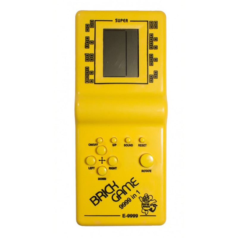 Интерактивная игрушка Тетрис Е 9999(Yellow) 9999 игр, желтый Винница - изображение 1