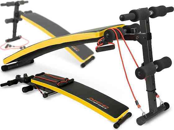 Лава похила NEO-SPORT NS-08G з еспандерами Київ