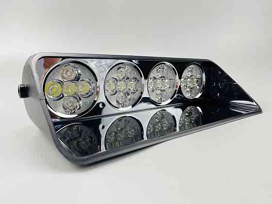 Маячок проблисковий S21 стробоскоп автомобільний 9-80V 20 led діодів білий спалах, стробоскоп під скло Мукачево