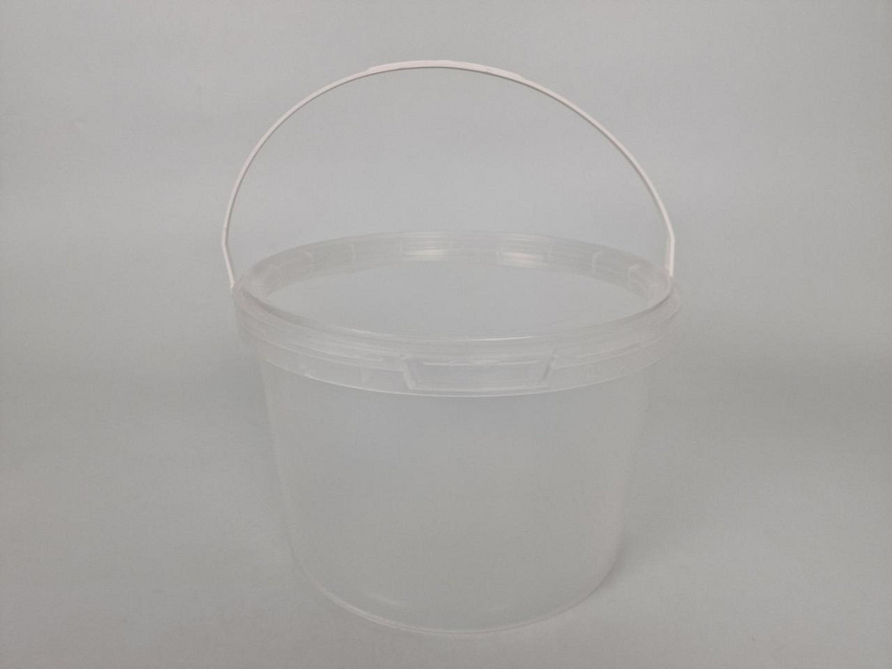 Ведро  с крышкой 5,8л. прозрачное (1 шт) Харьков - изображение 1
