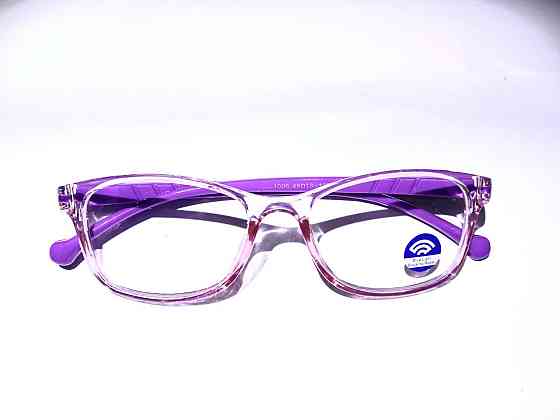 Детские компьютерные очки Happy фиолетовая оправа Луцк