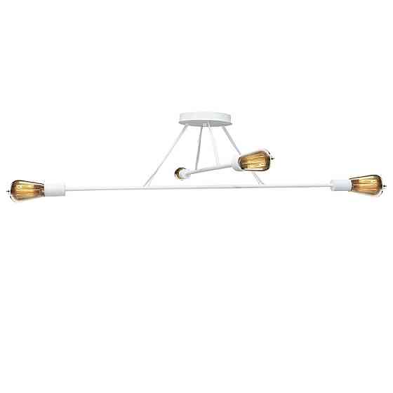 Люстра подвесная MSK Electric Asket под четыре лампы Е27 NL 10320-4 WH белая Одесса