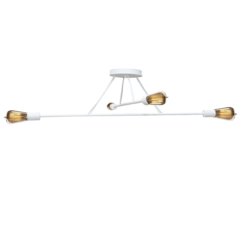 Люстра подвесная MSK Electric Asket под четыре лампы Е27 NL 10320-4 WH белая Одесса - изображение 4